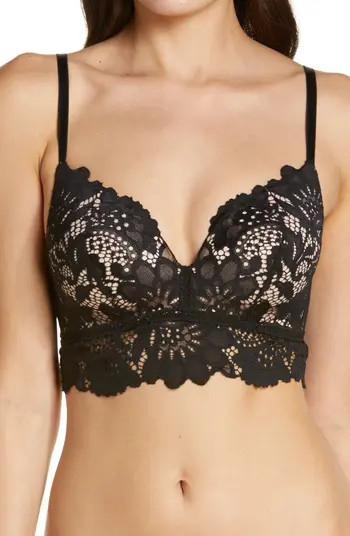 Shiloh Longline Padded Bralette | Nordstrom