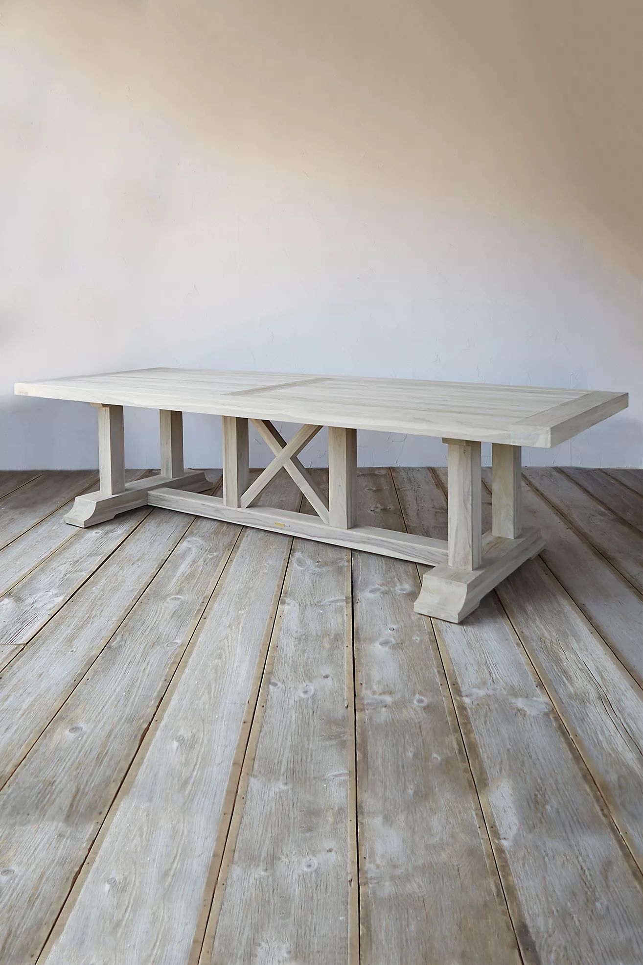 Country Teak Dining Table | Anthropologie (US)