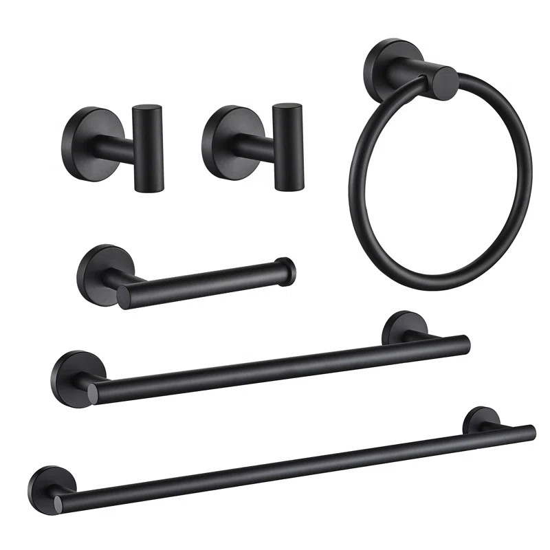 6 - Piece Bathroom Hardware Set | Wayfair North America