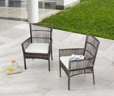 Wayfair deal of the day. Outdoor Wicker Dining Chair with Seat Cushion 2-Pack - 58% off - now $104.99, reg. $249.99




Patio chairs, Wayfair day deal, outdoor chairs, outdoor furniture 

#LTKsalealert #LTKhome #LTKSeasonal