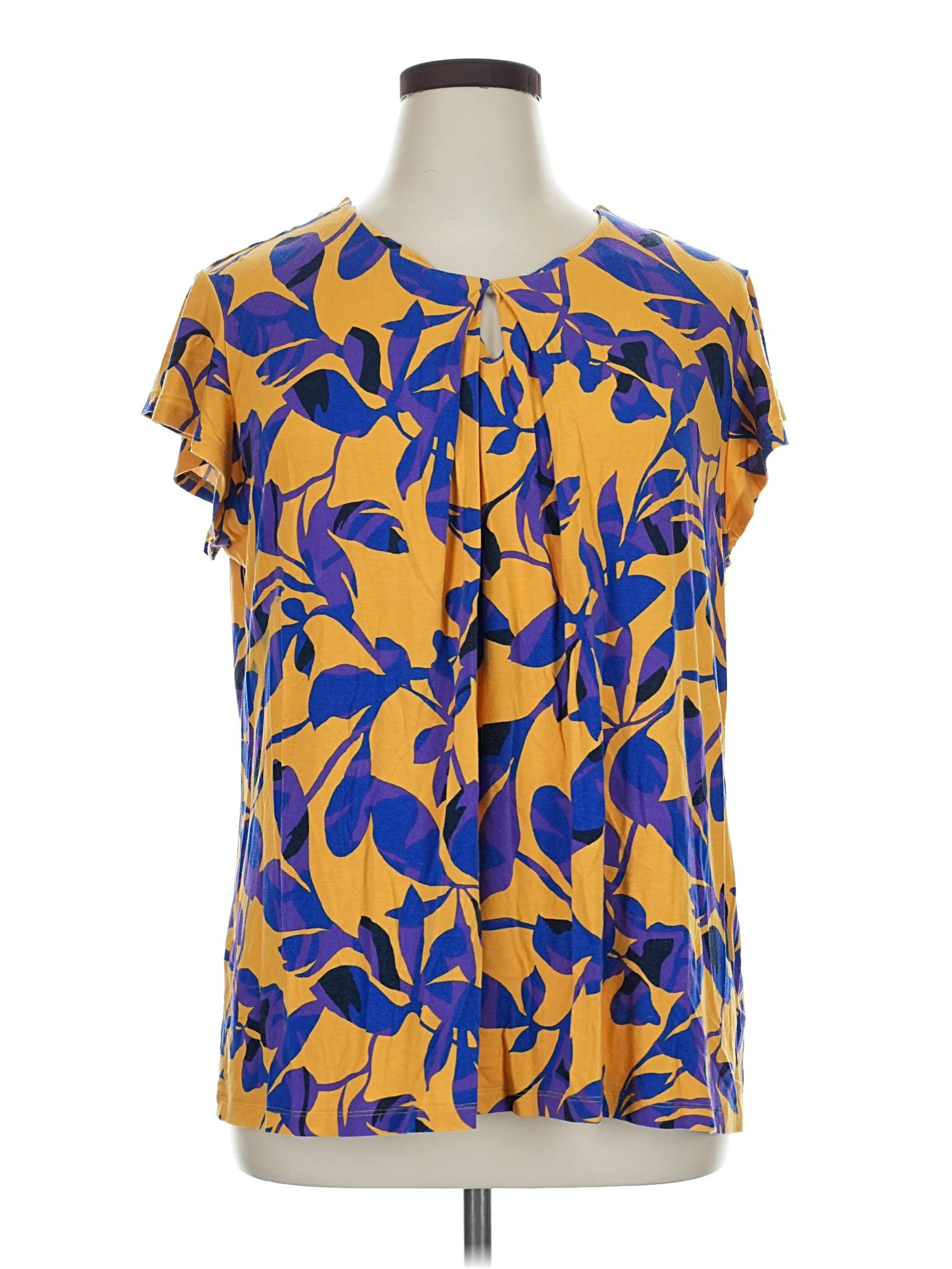 Liz Claiborne Short Sleeve Blouse | ThredUp (US)