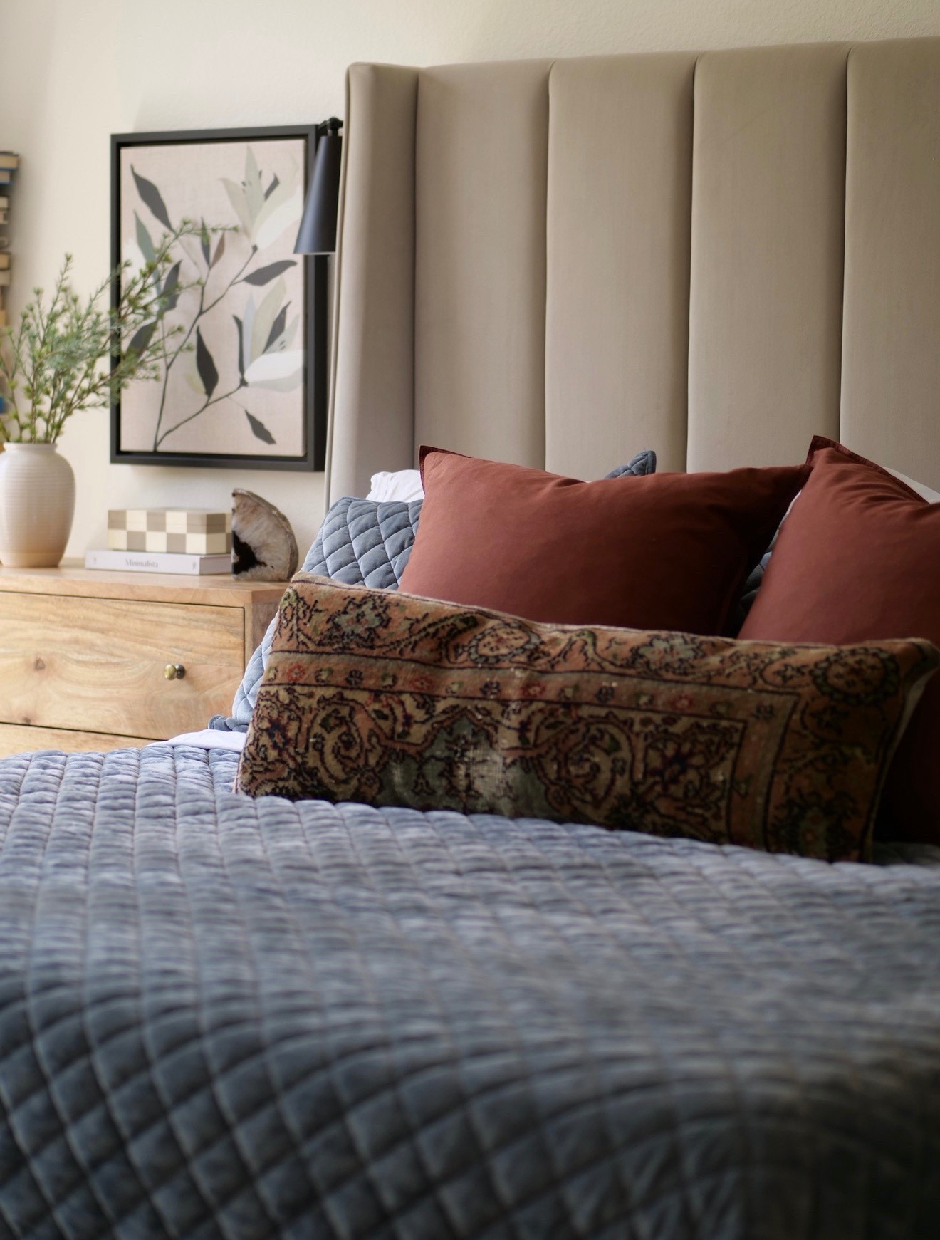Probably about time to transition to some “springy” colors in here, but I just love the cozy, subdued earth tones. 

#LTKHome