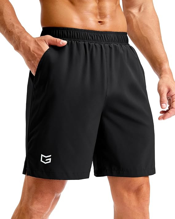 G Gradual Men's Athletic Running Shorts with Pockets Lightweight Quick Dry 5"/ 7"/ 9" Basketball ... | Amazon (US)