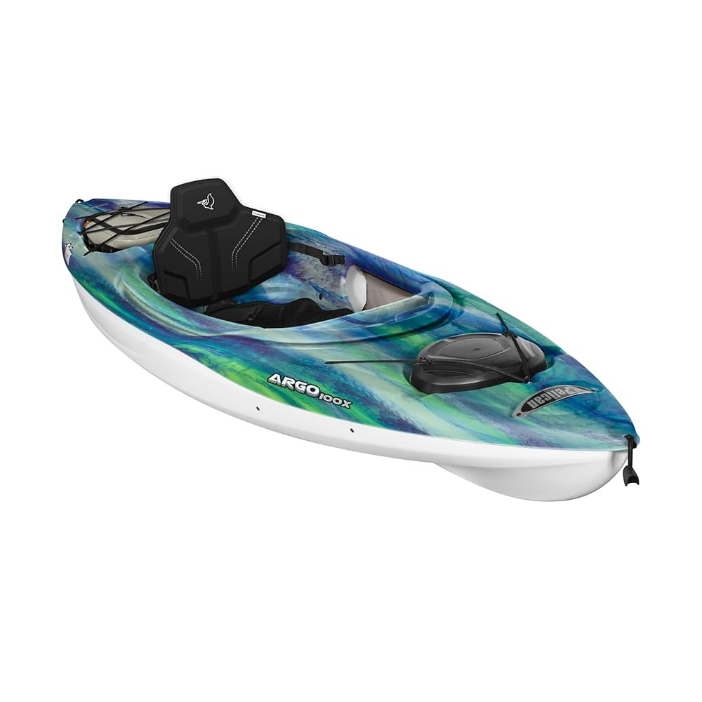 Pelican Argo 100X EXO - Premium Sit-in Recreational Kayak -10 ft | Amazon (US)