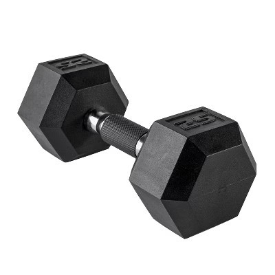 CAP Barbell 25lb Dumbbell Weights with Comfort Grip Single | Target