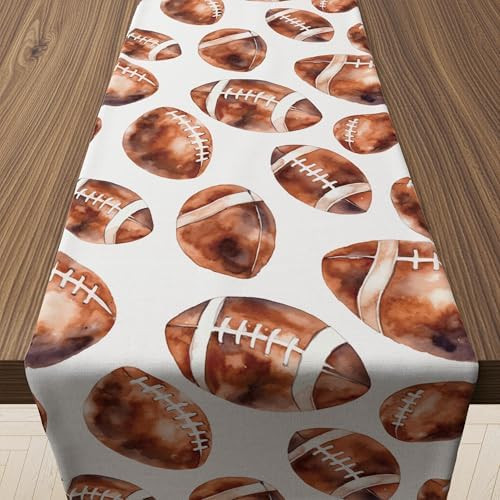 OHOME Football Party Decorations for Super Game Bowl 2026 - Football Table Runner | Football Part... | Amazon (US)