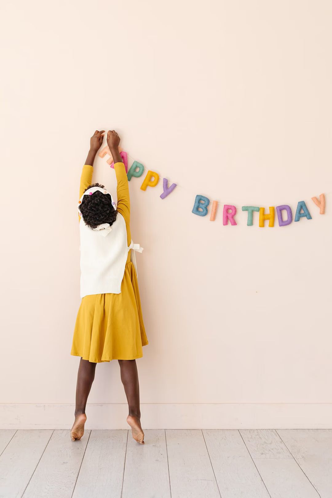 Handmade Felt Happy Birthday Banner in Pastel Colors | Etsy (US)