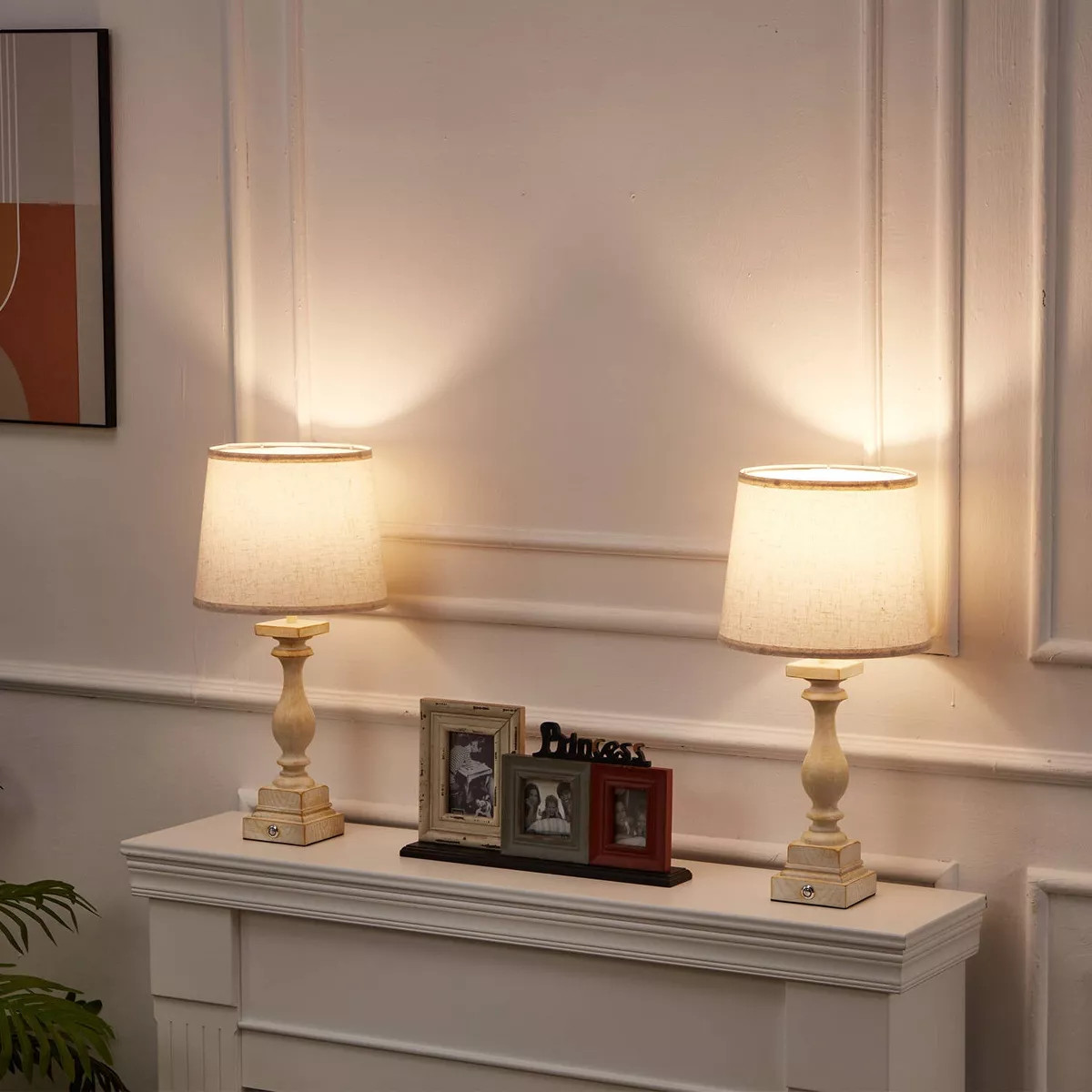 Erommy Table lamp Set of 2,Nightstand Lamps for Living Room Bedroom | Target