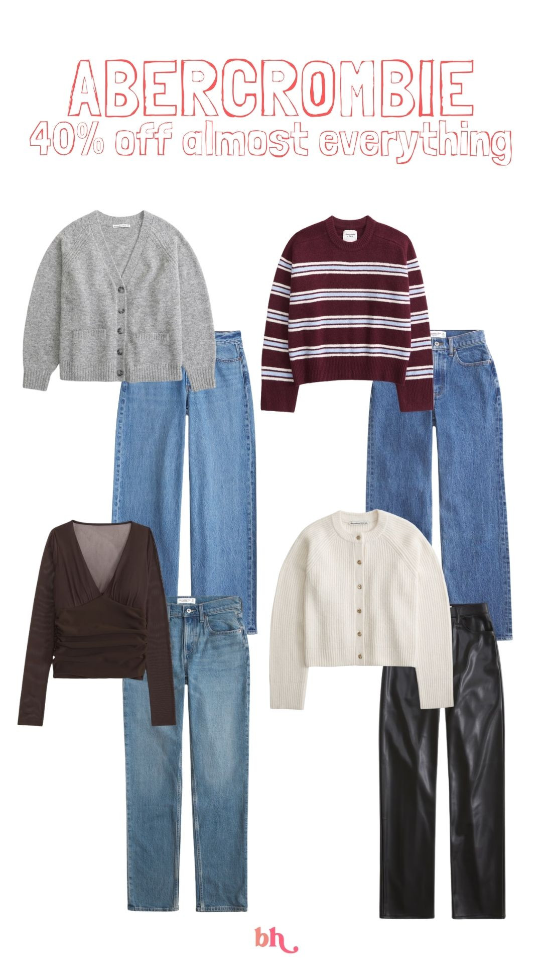 40% off almost everything from Abercrombie right now!!

winter fashion, watchnow, gifts for her, holiday outfit, curve love, denim, sweater, casual outfit, britt horton 

 #LTKHoliday #LTKSaleAlert #LTKFindsUnder100