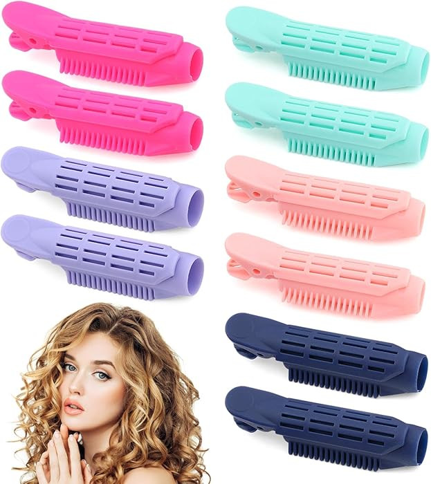 10PCS Hair Root Clip Volumizing Hair Root Clips, For Women Girls Thin Curly Styling, Instant Volu... | Amazon (US)