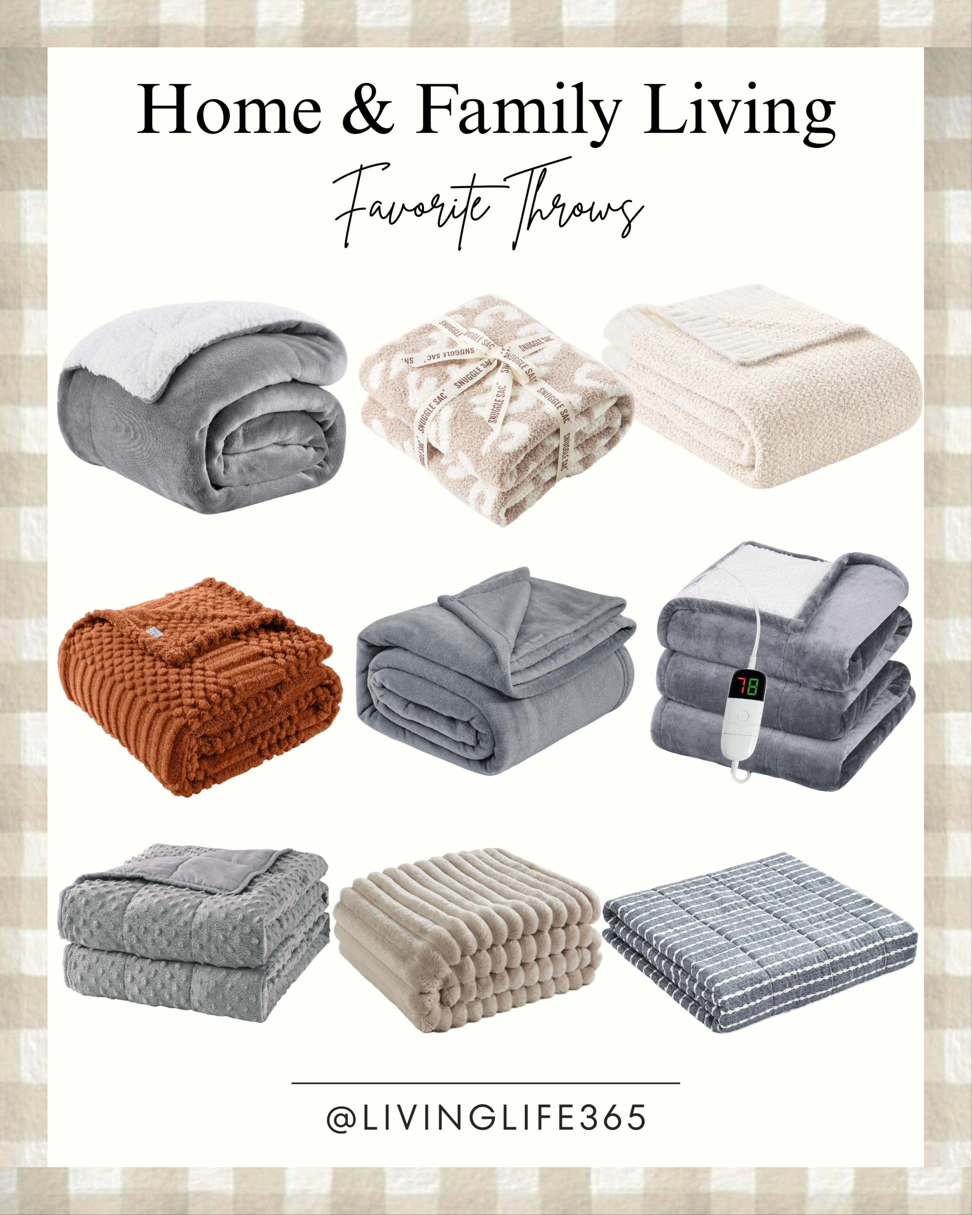 Softness overload! Wrap yourself in comfort with my all-time favorite throws for the living room! These cozy blankets are perfect for movie nights, snuggling with a book, or adding a luxurious layer of texture to your sofa. Tap to shop the coziest throws that will instantly elevate your space! #CozyHome #HomeDecor #Throws #LivingRoomDecor #CozyVibes #HomeEssentials #HomeInspo #ShopTheLook

#LTKHome #LTKFallSale #LTKSaleAlert