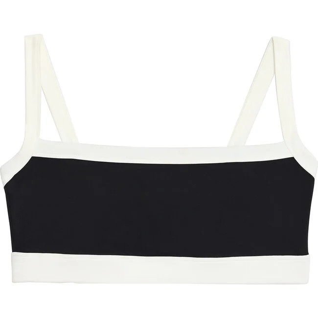 SPLITS59 | Women's Monah Techflex Rigor Bra, (Black & White, Size Small) | Maisonette | Maisonette