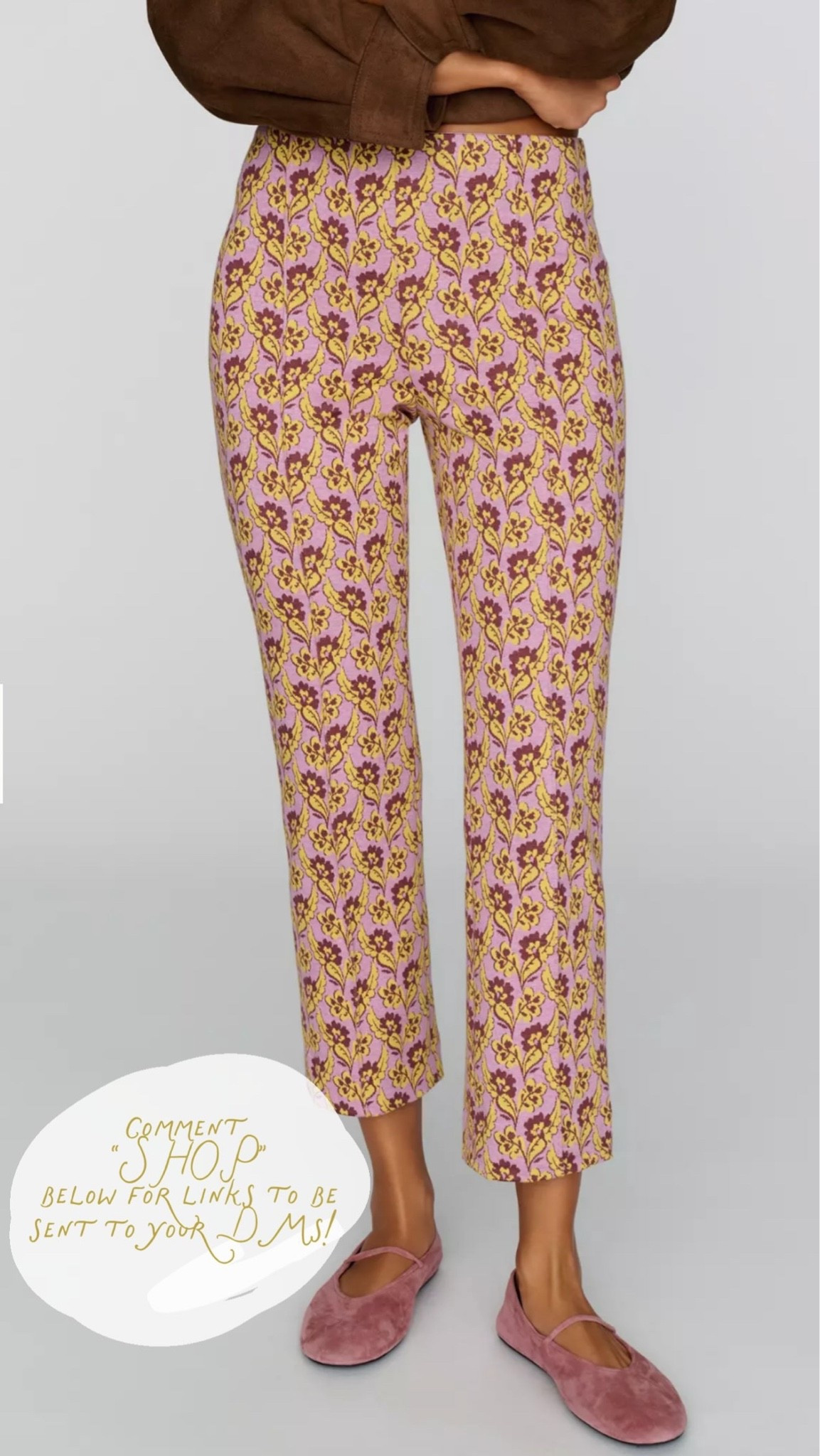 These fun patterned pants are so cute for fall!!

#LTKSeasonal #LTKootd #LTKgrwm