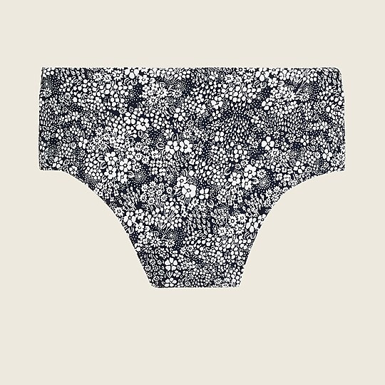 High-waisted bikini bottom in valley floral | J. Crew US