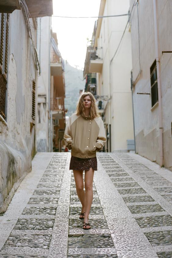 COMBINATION PUFFER JACKET | Zara US