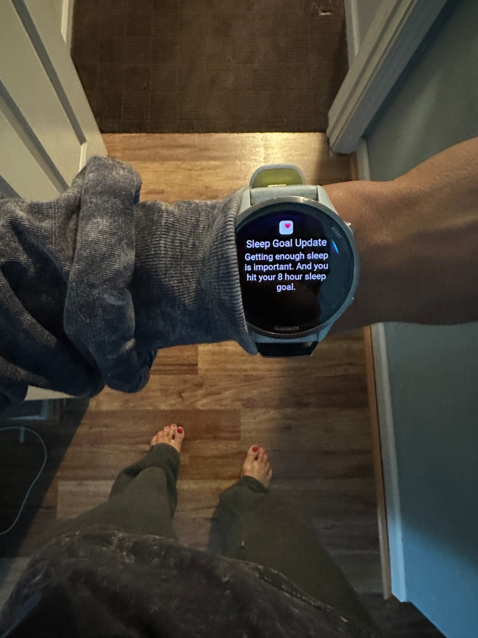 Well thank you very much Garmin for tracking my sleep 😴 