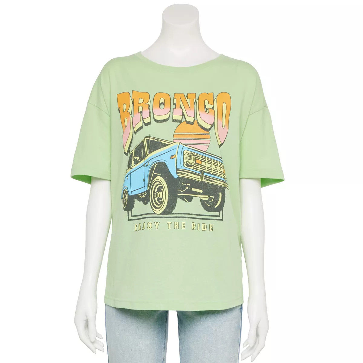 Juniors' Ford Bronco Short Sleeve Boyfriend Graphic Tee | Kohl's