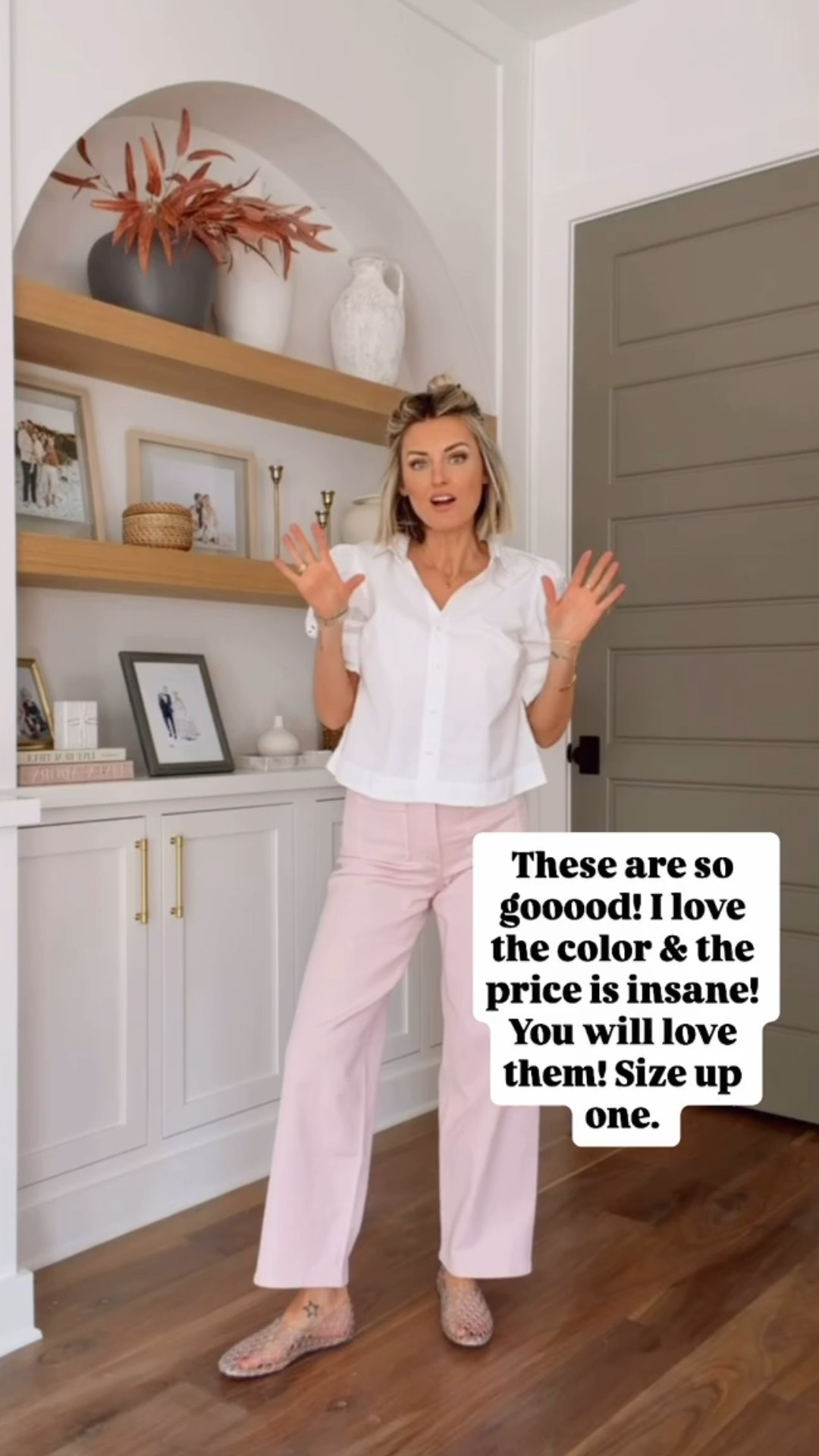 Love this affordable option for denim! Several colors available but I love this light pink for spring! Wearing size 4.

Loverly Grey, Target find, Target fashion, pink jeans, pink denim, spring fashion, spring outfit ideas 

#LTKootd