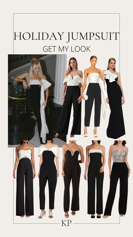 Holiday Jumpsuit! Get my look and vibe of this color block bow jumpsuit! Sadly, it’s sold out so I rounded up some similar looks.

#kathleenpost #holidayoutfit #holidaylooks #weddingguest #partyoutfit

#LTKHoliday #LTKparties #LTKwedding