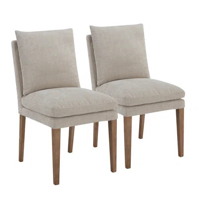 Brinley Sharla Upholstered Side Chair (Set of 2) | Wayfair North America
