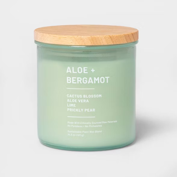 Glass Jar Aloe and Bergamot Candle - Project 62™ | Target