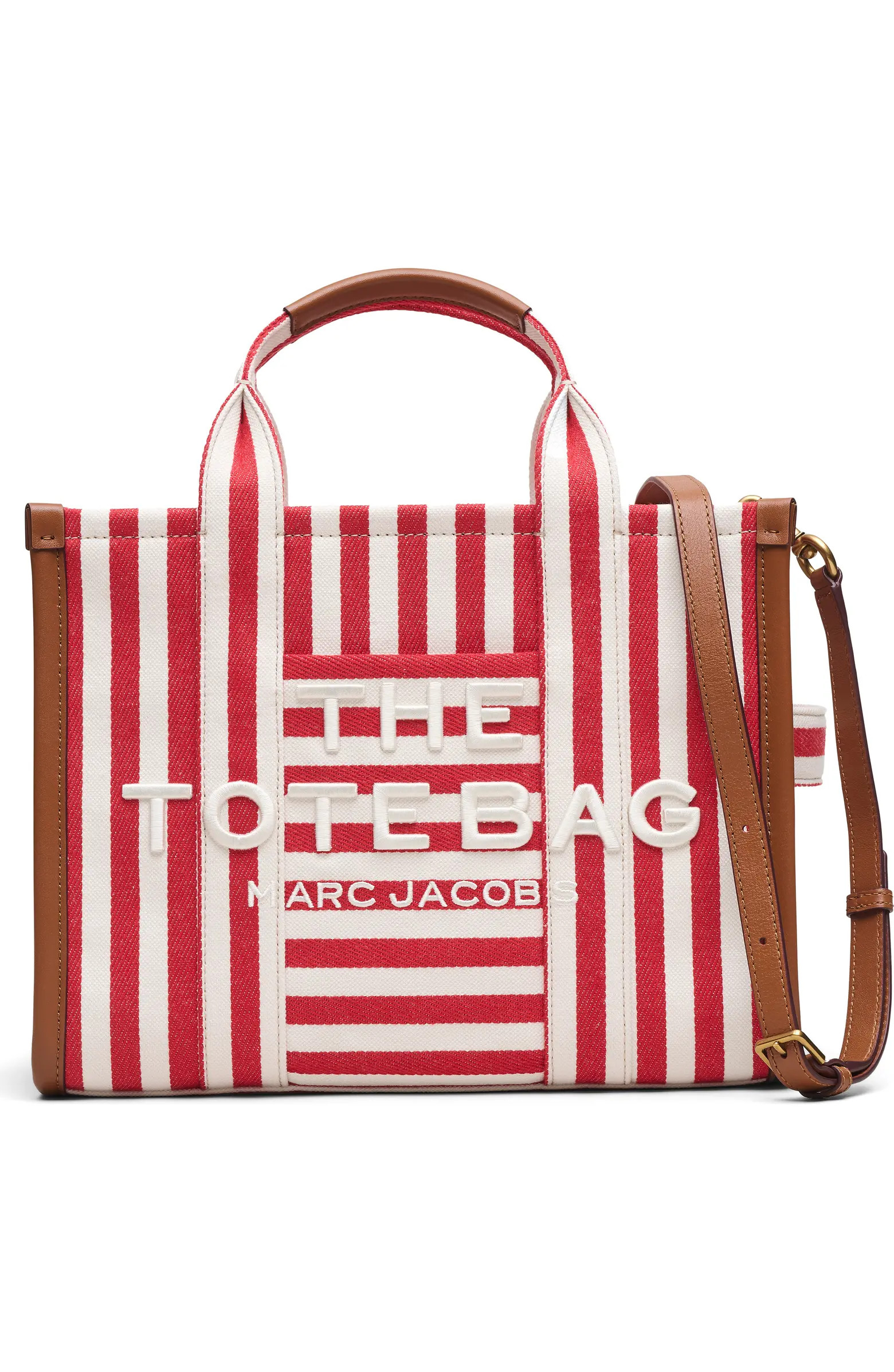 The Stripe Canvas Medium Tote | Nordstrom