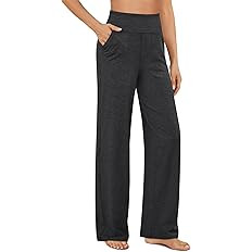 G4Free EverGoing Yoga Pants Women Wide Leg Pants with Pockets High Waist Stretch Dress Casual Swe... | Amazon (US)