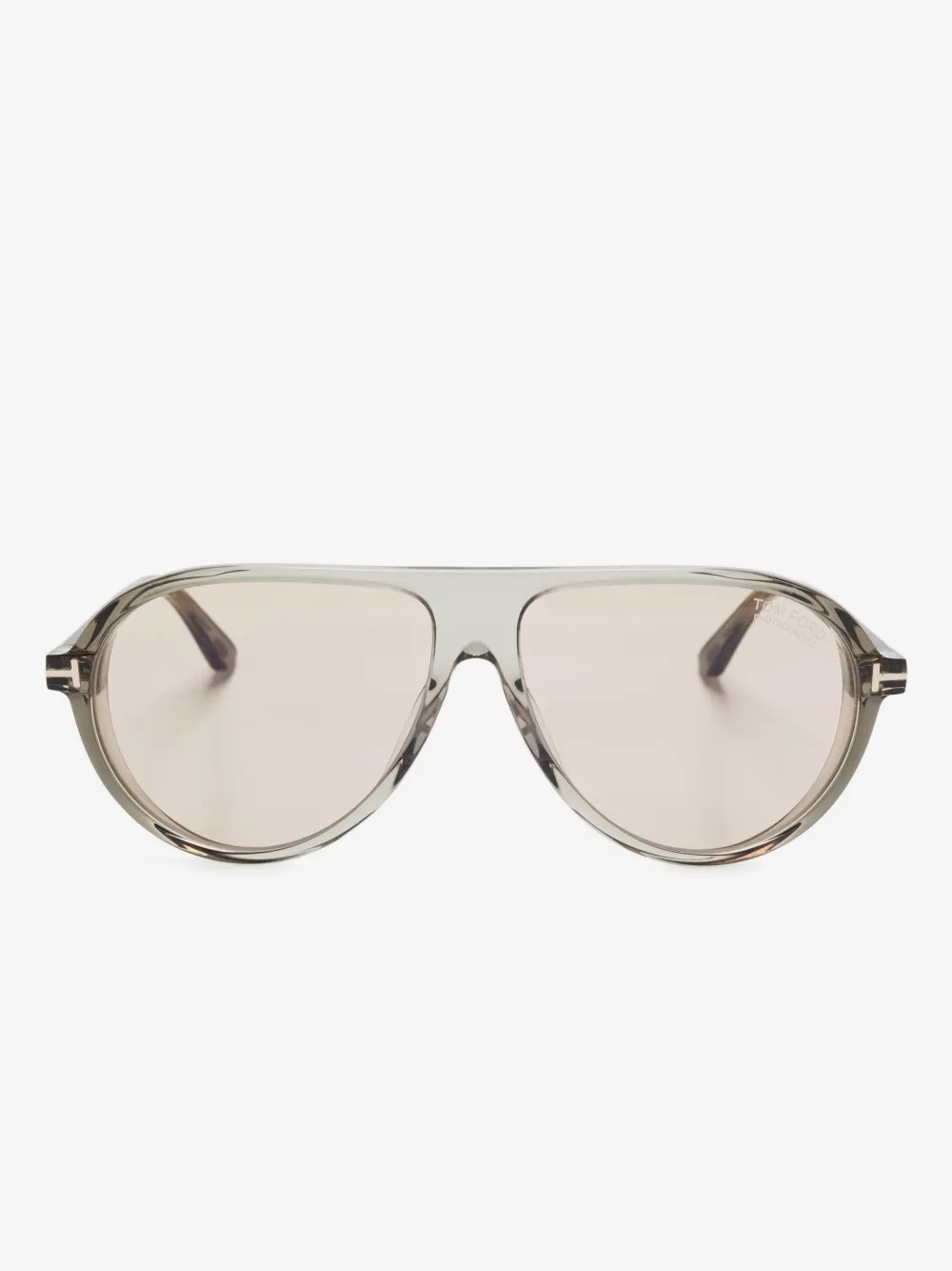 TOM FORD Eyewear navigator-frame sunglasses - Grey | Farfetch Global