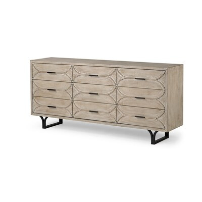 Mercana Giselle Brown Mango Sideboard Lowes.com | Lowe's