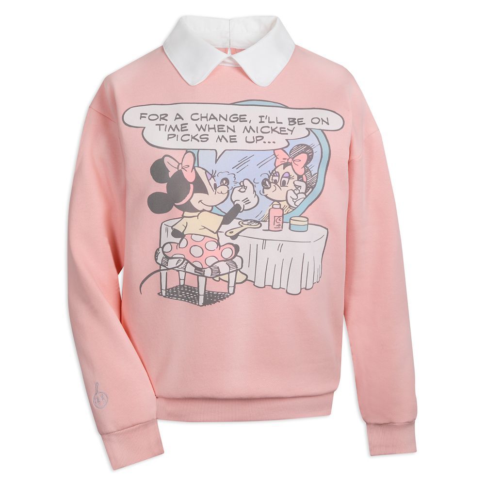 Minnie Mouse Pullover Sweatshirt for Adults by Cakeworthy | Disney Store