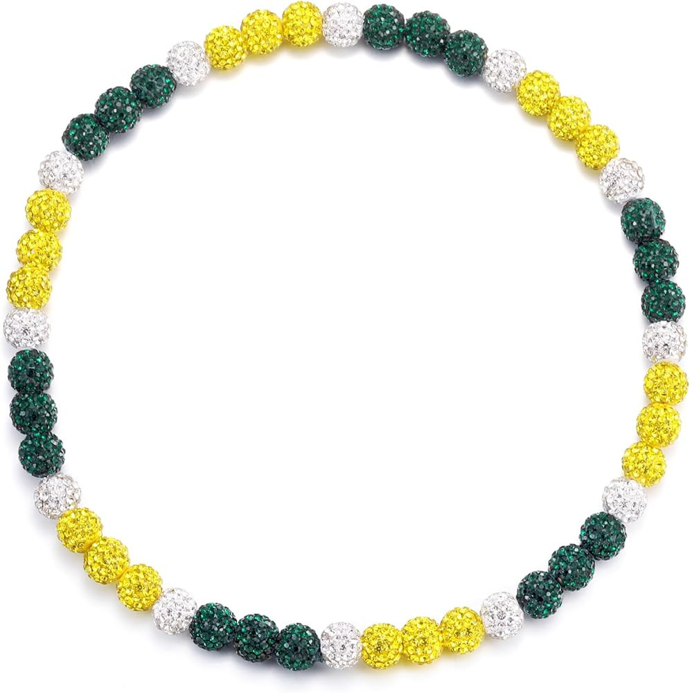 Baseball Beaded Chain Necklace for Men,Bling Ice Collection Baseball Necklace Gifts for Boys,Diam... | Amazon (US)