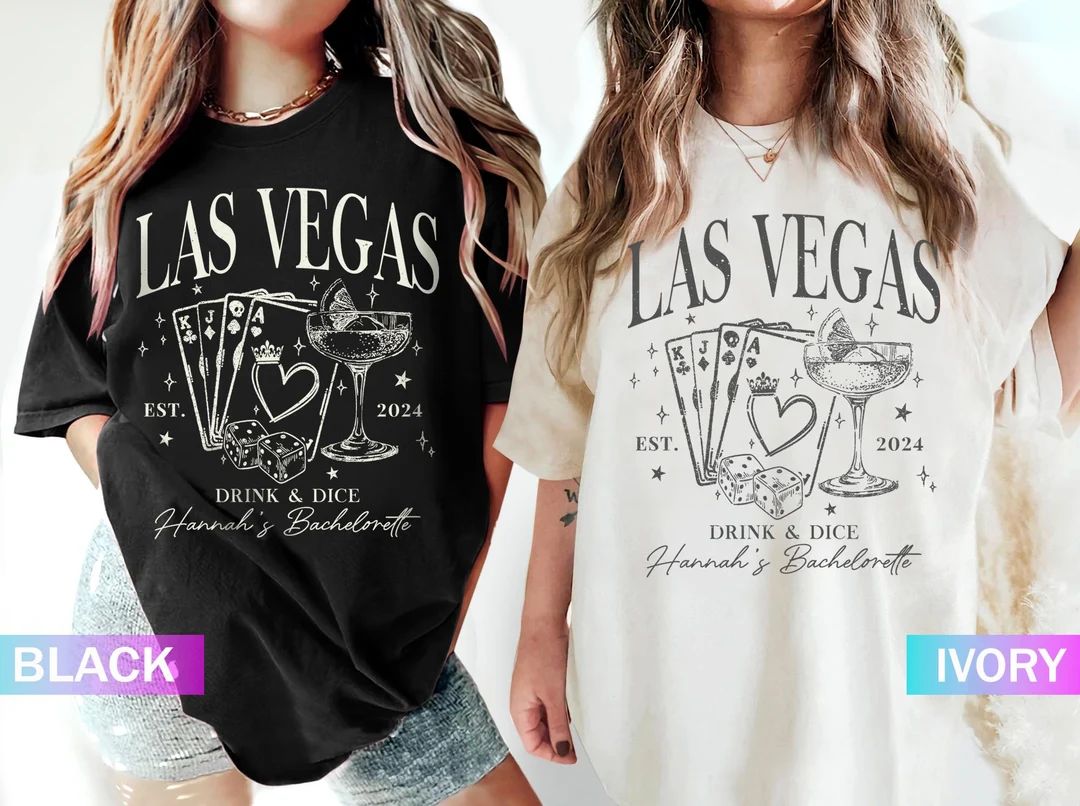 Custom Location Bachelorette Party Shirts, Vegas Bachelorette, Retro Casino Bach Tee, Bridal Part... | Etsy (US)