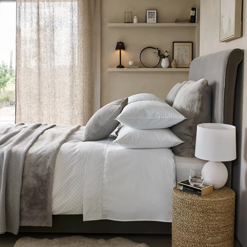 Super-Soft Faux-Fur Throw | The White Company (UK)