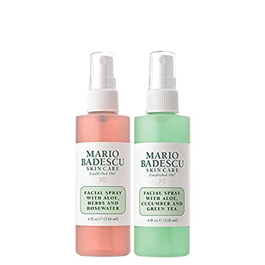 Mario Badescu Facial Spray Herbs/Rosewater and Cucumber/Green Tea (Pack of 2) | Amazon (US)