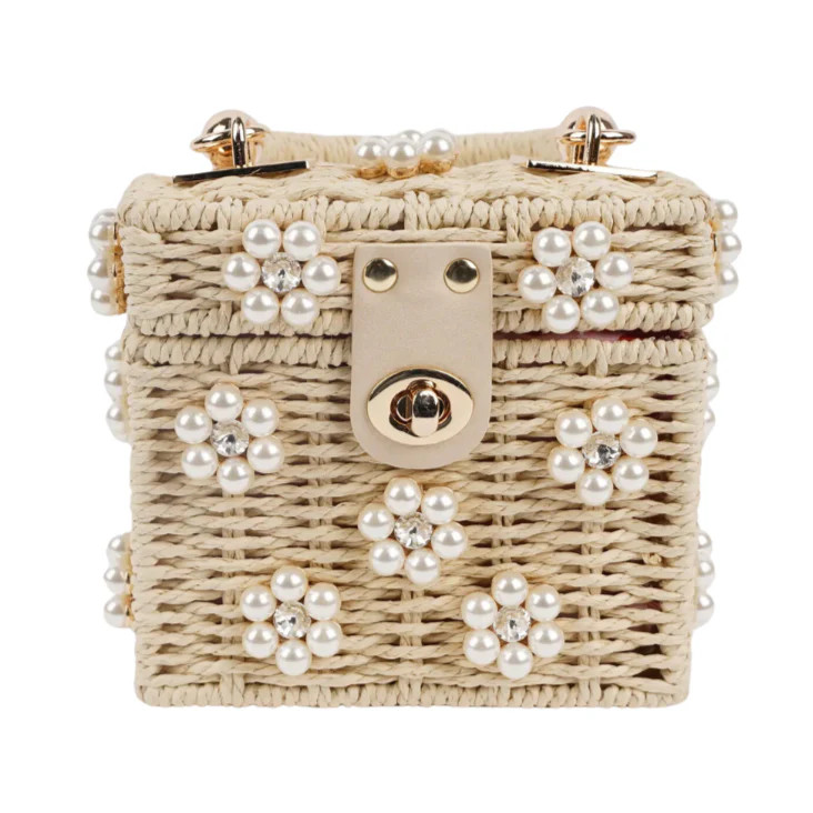 Jenna Lee Mini Daisy Bag- Pretty in Pearls | JoJo Mommy