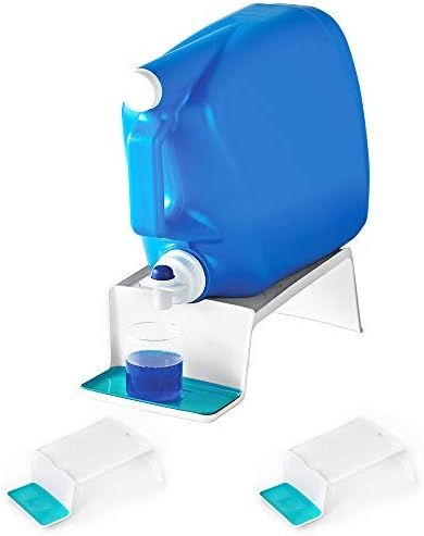 Smart Design Sud Station Laundry Detergent Soap Organizer - Dispenser Cup Container w/Fabric Soft... | Amazon (US)