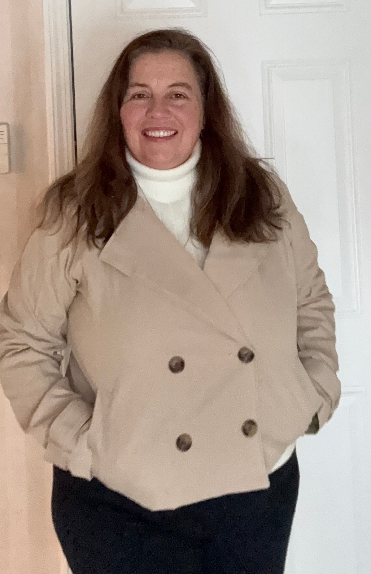 Must have cropped trench!

On sale now at Kohls
#croppedtrench #trenchcoat #spring2026

#LTKSeasonal #LTKSaleAlert #LTKTravel