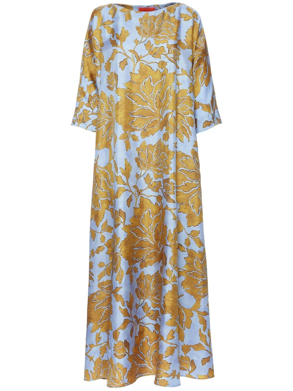 La DoubleJ Muumuu kaftan dress - Yellow | Farfetch Global
