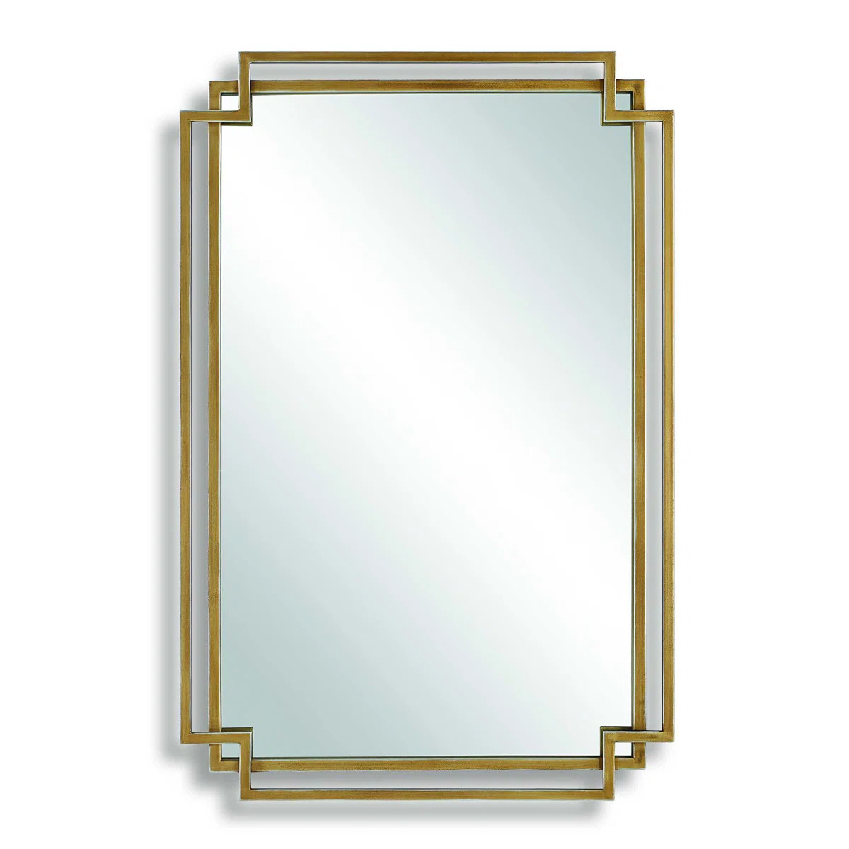 Whipe Metal Rectangle Mirror | Wayfair North America