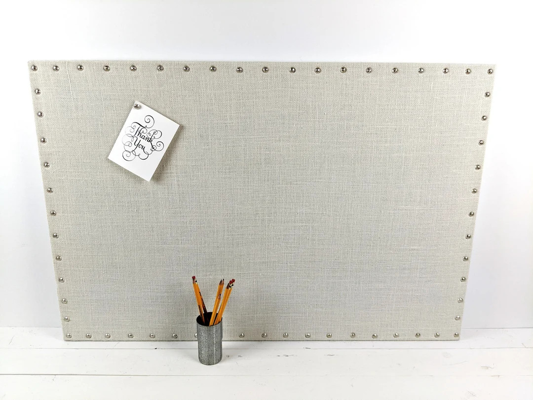 Large 24 X 36 White MAGNETIC or CORK Bulletin Board, Pin Board, Office Organizer, Command Center,... | Etsy (US)