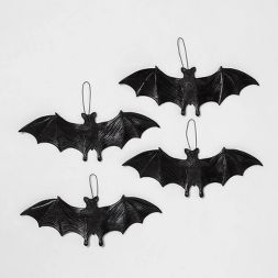 4ct Bats Halloween Decorative Prop - Hyde & EEK! Boutique™ | Target