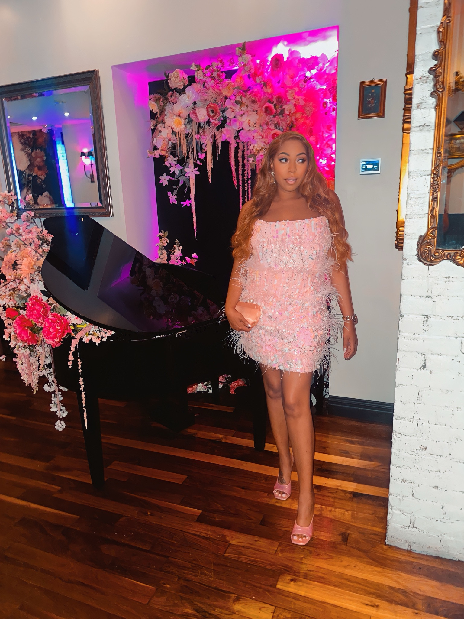This all pink look by far is one of my favorites! This all pink look is perfect if you’re going for Barbie core vibes. 💗 

#LTKparties #LTKshoecrush #LTKstyletip