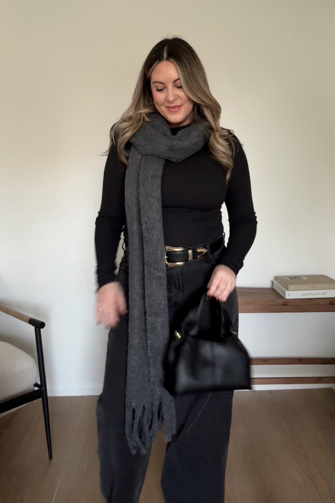 #AbercrombiePartner 〰️ Favorites from the @Abercrombie sale! Easy monochromatic elevated casual outfit. This featherweight rib top is a favorite from last season & perfect for layering. Wearing M, and 29L in jeans. 

Abercrombie outfit, holiday outfit, casual holiday outfit, holiday outfit idea, winter outfit, low rise jeans outfit, wide leg jeans outfit, monochromatic outfit

#LTKSaleAlert #LTKHoliday #LTKCyberWeek