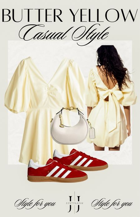 B U T T E R  Y E L L O W
Love the bow detail on this dress! It can be easily dressed up with heels or sandals! 

Tap the bell above for all your on trend finds♡


Tie belt dress, adidas, butter yellow, spring style, summer outfit, spring outfit, ltk spring, ltk summer, coach

#LTKFindsUnder50 #LTKSeasonal #LTKShoeCrush