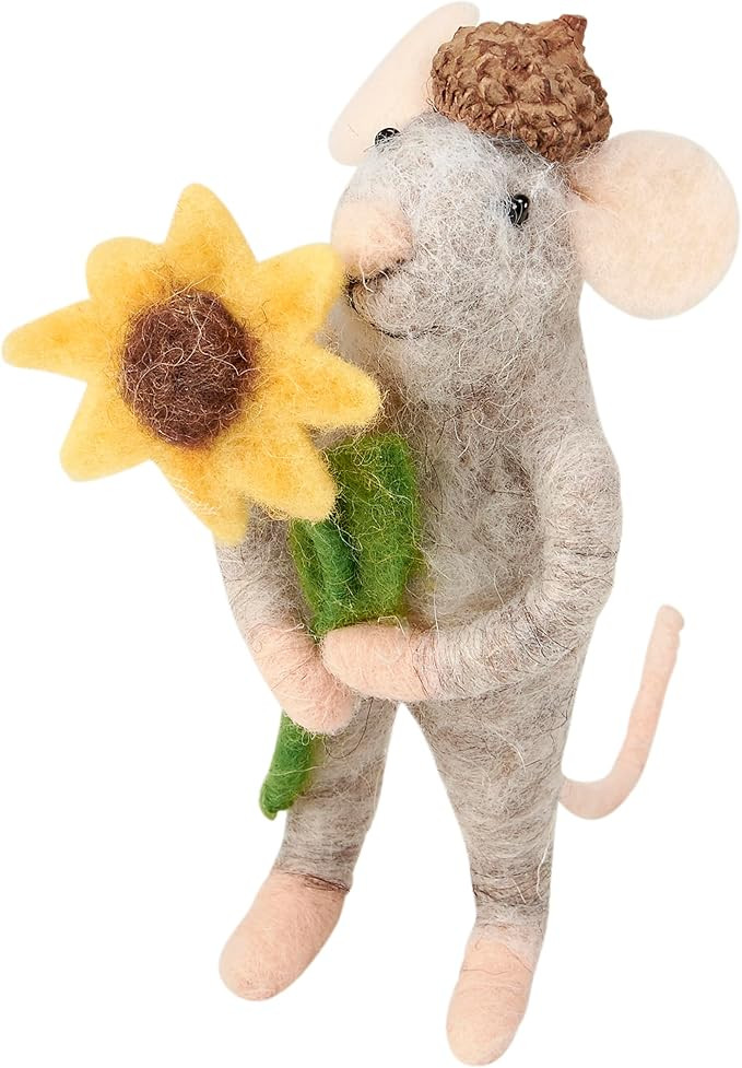 Primitives by Kathy Collectible Critter - Sunflower Mouse with Acorn Cap. Display with Our Other ... | Amazon (US)