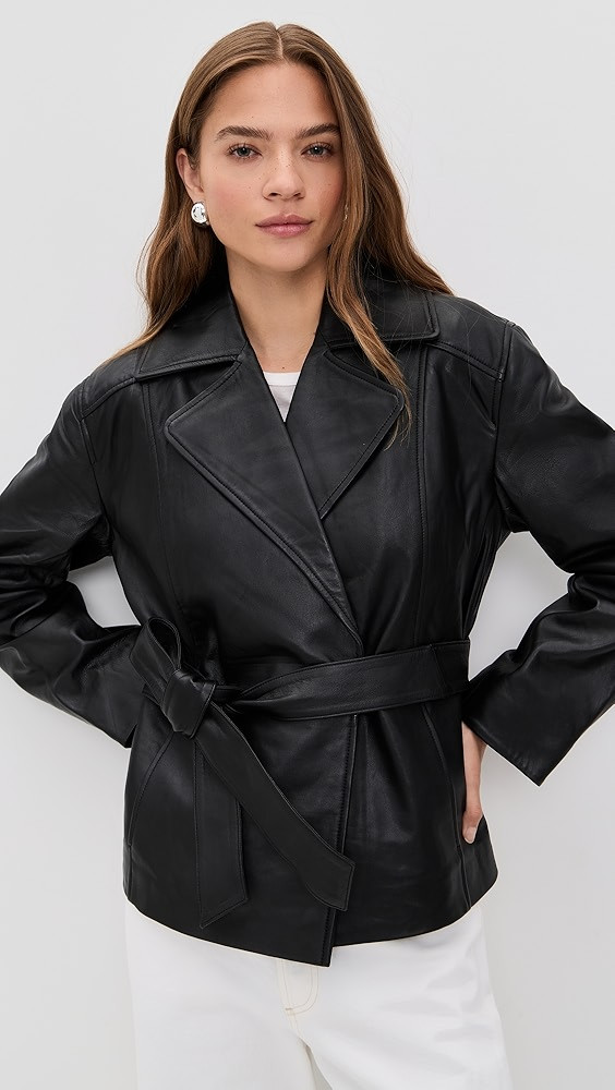 Veda Jaden Cropped Trench | Shopbop
