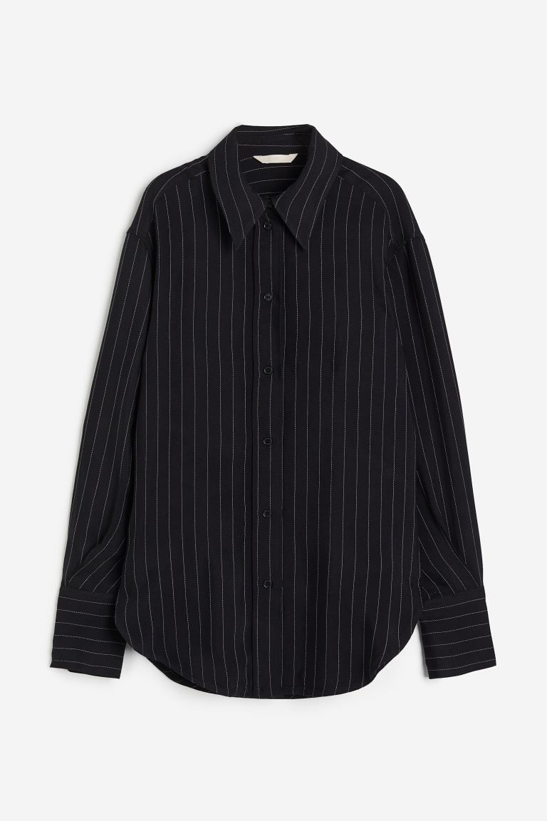 Pinstriped shirt | H&M (UK, MY, IN, SG, PH, TW, HK)
