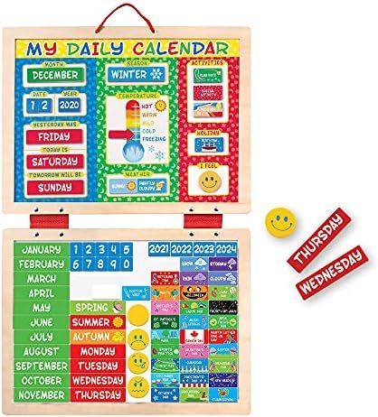 Melissa & Doug My First Daily Magnetic Calendar | Amazon (US)