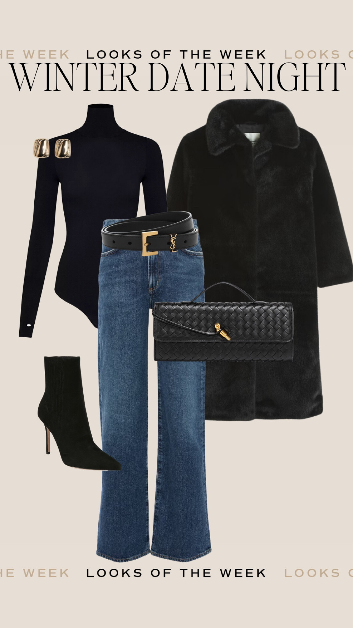 Winter date night outfit 