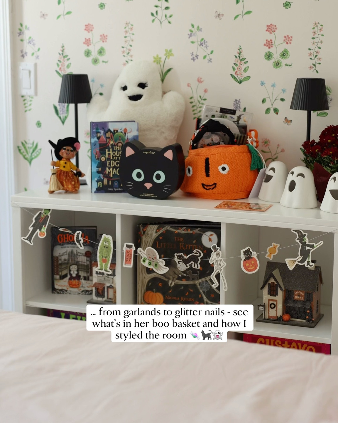A little room full of whimsy for the sweetest kind of Halloween 🎃🐈‍⬛🎀 

#LTKHalloween #LTKKids #LTKSeasonal
